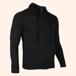เสื้อมีฮู้ดซิปยาว 99.95% Anti-Bacteria