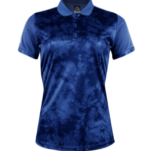 EGO SPORT EG6190 เสื้อโปโล เสื้อโปโลผู้หญิง แต่งลายมัดย้อม