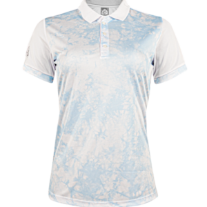 EGO SPORT EG6190 เสื้อโปโล เสื้อโปโลผู้หญิง แต่งลายมัดย้อม