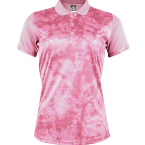 EGO SPORT EG6190 เสื้อโปโล เสื้อโปโลผู้หญิง แต่งลายมัดย้อม