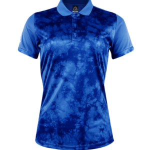 EGO SPORT EG6190 เสื้อโปโล เสื้อโปโลผู้หญิง แต่งลายมัดย้อม