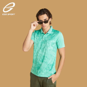 EGO SPORT EG6189 เสื้อโปโล เสื้อโปโลผู้ชาย แต่งลายมัดย้อม
