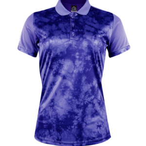 EGO SPORT EG6190 เสื้อโปโล เสื้อโปโลผู้หญิง แต่งลายมัดย้อม