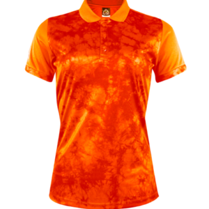 EGO SPORT EG6190 เสื้อโปโล เสื้อโปโลผู้หญิง แต่งลายมัดย้อม