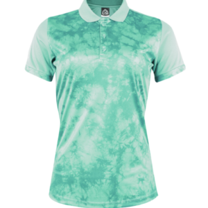 EGO SPORT EG6190 เสื้อโปโล เสื้อโปโลผู้หญิง แต่งลายมัดย้อม