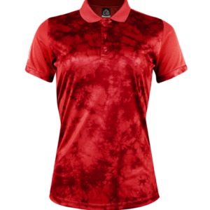 EGO SPORT EG6190 เสื้อโปโล เสื้อโปโลผู้หญิง แต่งลายมัดย้อม