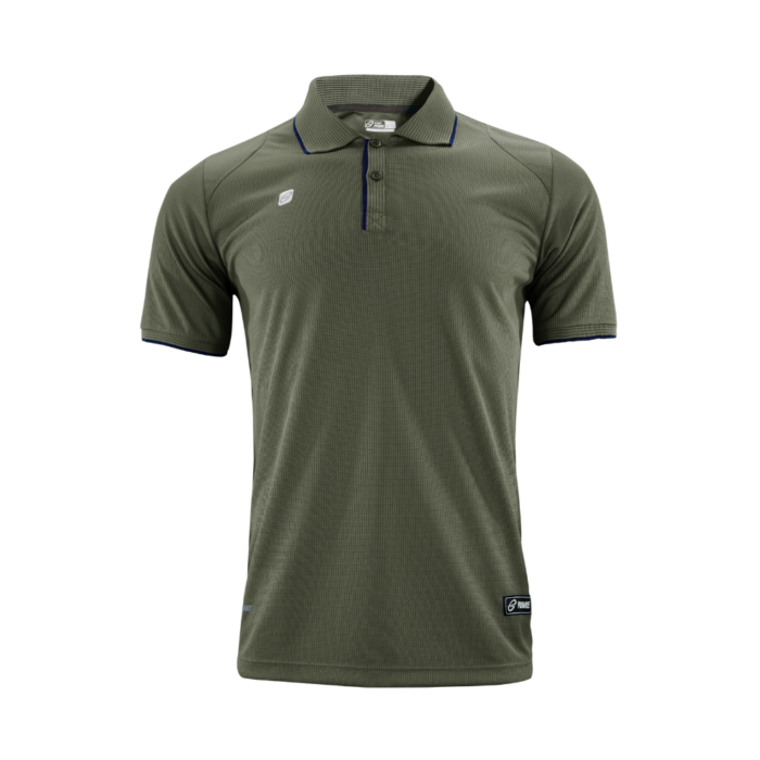 EGO PRIME PM217 เสื้อโปโล สีดำ เสื้อโปโล แอนตี้แบคทีเรีย