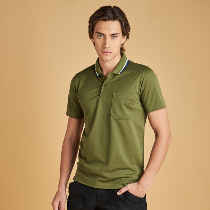 EGO SPORT EG6187 เสื้อโปโล เสื้อโปโลผู้ชาย มีให้เลือก18สี แห้งง่าย ระบายอากาศได้ดี Anti-Bacterial