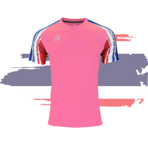 EGO SPORT EG1018 เสื้อกีฬา เสื้อฟุตบอล เสื้อกีฬาคอกลมแขนสั้น ลายธงชาติ 11สี