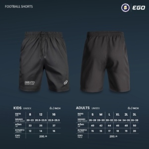 BRUTD Soccer School FOOTBALL SHORTS