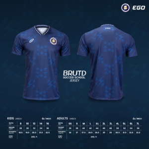 BRUTD Soccer School JERSEY