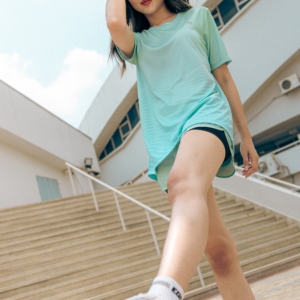 EG3101 เสื้อวิ่งลำลอง สีพาสเทล