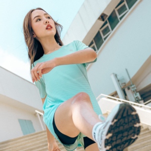 EG3101 เสื้อวิ่งลำลอง สีพาสเทล