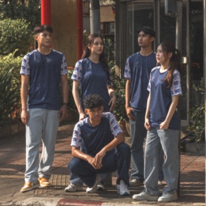 EG1019 เสื้อคอกลมพิมพ์ลายช้างซอฟต์พาวเวอร์