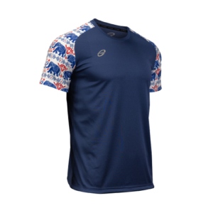 EG1019 เสื้อคอกลมพิมพ์ลายช้างซอฟต์พาวเวอร์