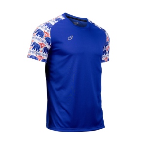 EG1019 เสื้อคอกลมพิมพ์ลายช้างซอฟต์พาวเวอร์