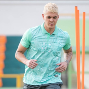 EG6201 เสื้อโปโลชายพิมพ์ลาย AFCON