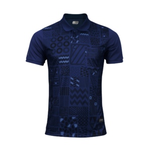 EG6201 เสื้อโปโลชายพิมพ์ลาย AFCON