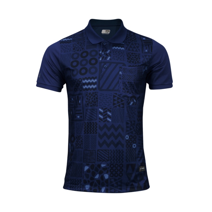 EG6201 เสื้อโปโลชายพิมพ์ลาย AFCON