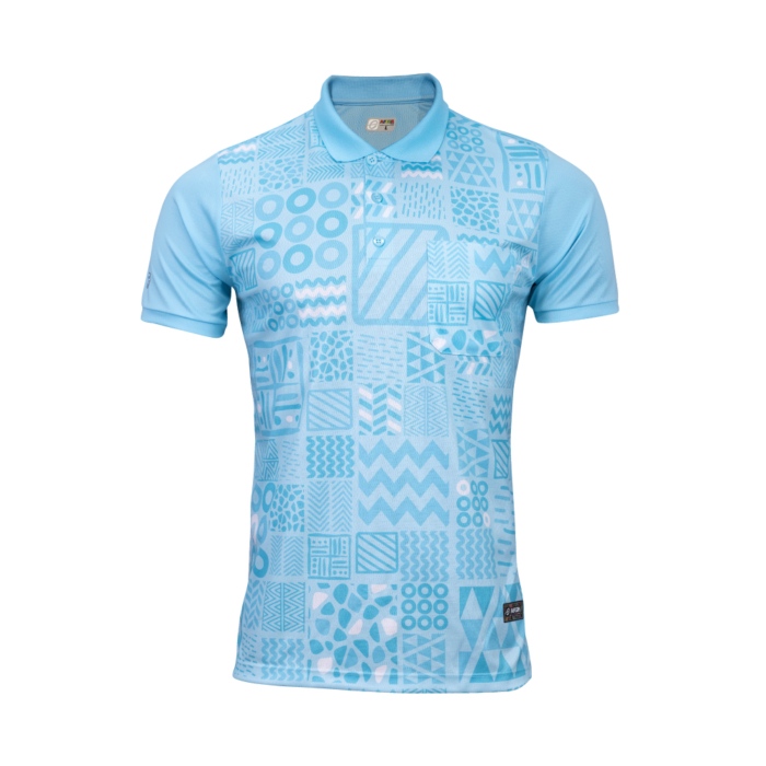 EG6201 เสื้อโปโลชายพิมพ์ลาย AFCON