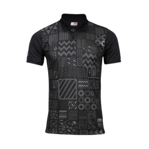 EG6201 เสื้อโปโลชายพิมพ์ลาย AFCON