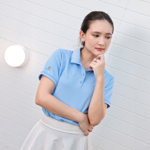 EG6198 SHORT SLEEVES BASIC POLO SHIRT FOR WOMEN