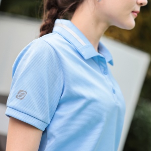 EG6198 SHORT SLEEVES BASIC POLO SHIRT FOR WOMEN