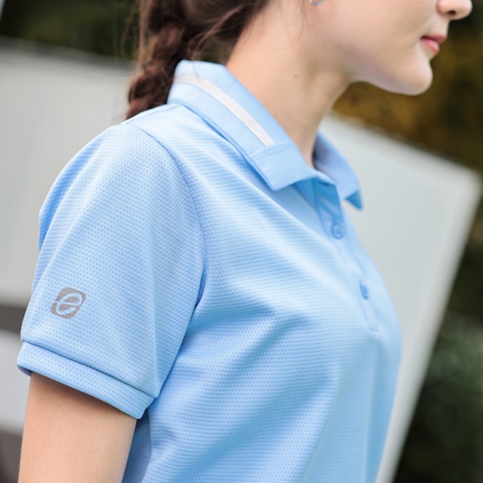 EG6198 SHORT SLEEVES BASIC POLO SHIRT FOR WOMEN