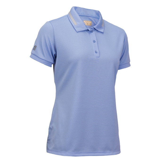 EG6198 SHORT SLEEVES BASIC POLO SHIRT FOR WOMEN