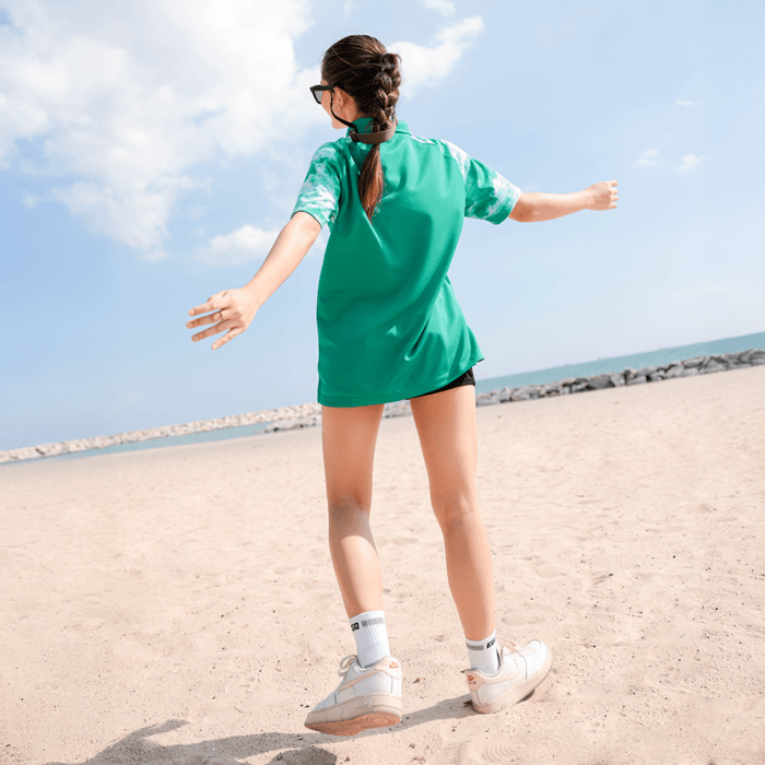 TT-001 RAGLAN SHOULDER TIE DYE POLO SHIRT EGO SPORT x THAITONE