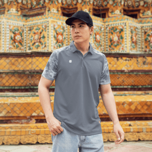 TT-001 RAGLAN SHOULDER TIE DYE POLO SHIRT EGO SPORT x THAITONE