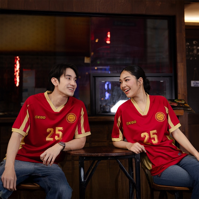CNY25-02 เสื้อคอวีโอเวอร์ไซส์ตรุษจีน EGO SPORT