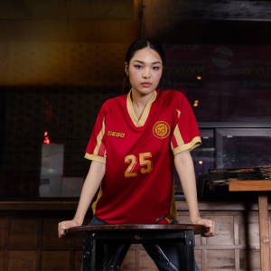 CNY25-02 เสื้อคอวีโอเวอร์ไซส์ตรุษจีน EGO SPORT