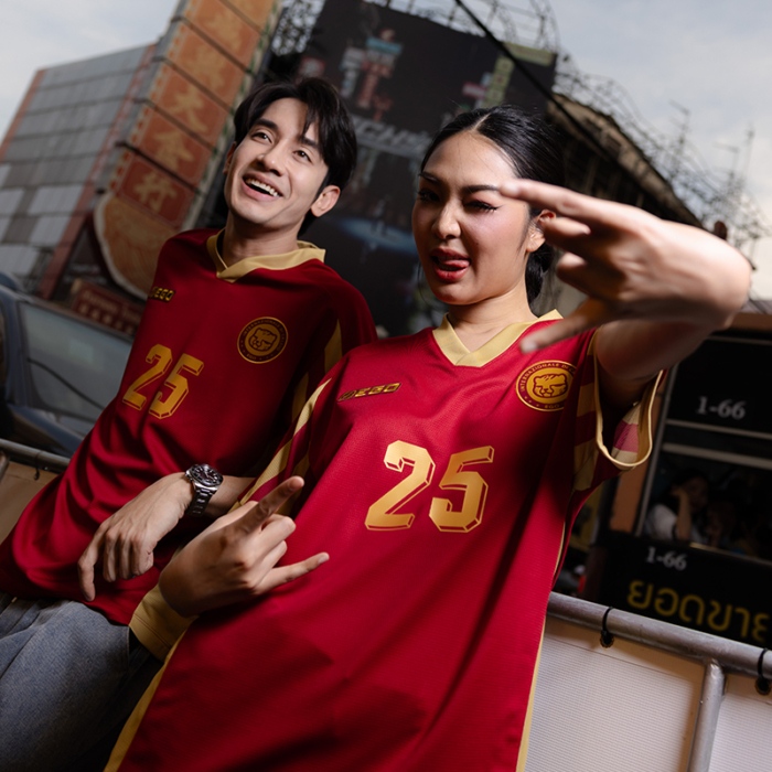 CNY25-02 เสื้อคอวีโอเวอร์ไซส์ตรุษจีน EGO SPORT