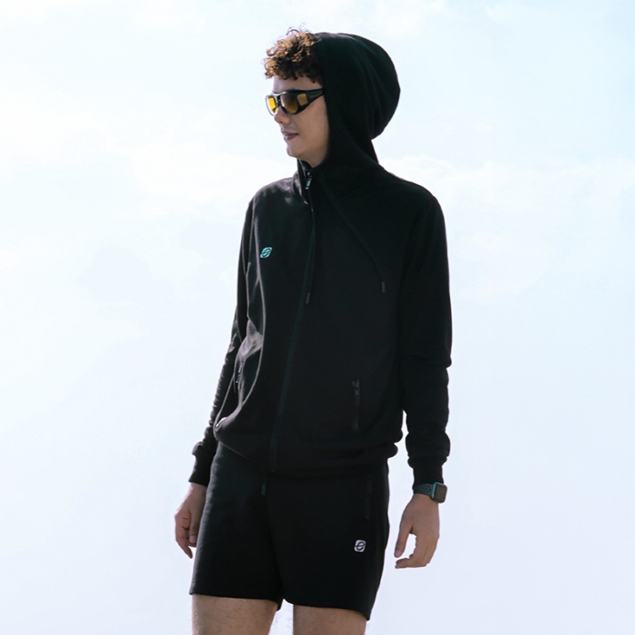 STW2030 เสื้อฮูดดี้ซิปใหญ่ EGO SPORT