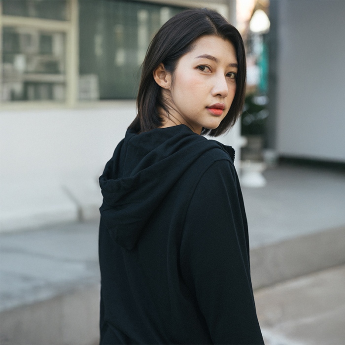 STW2030 เสื้อฮูดดี้ซิปใหญ่ EGO SPORT