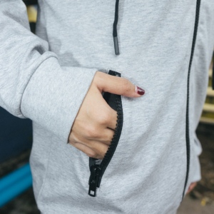 STW2030 เสื้อฮูดดี้ซิปใหญ่ EGO SPORT