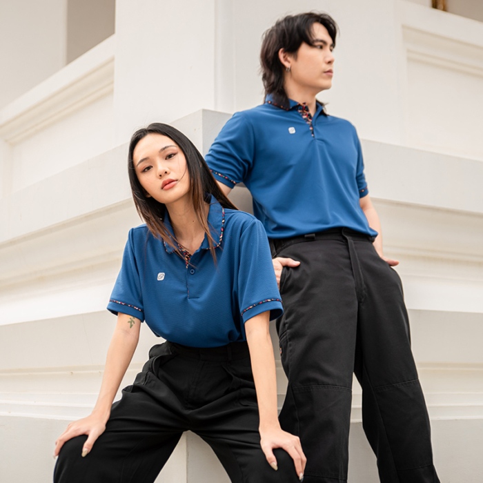 TT-002 PLA TA PIAN SHORT SLEEVES POLO SHIRT EGO SPORT x THAITONE