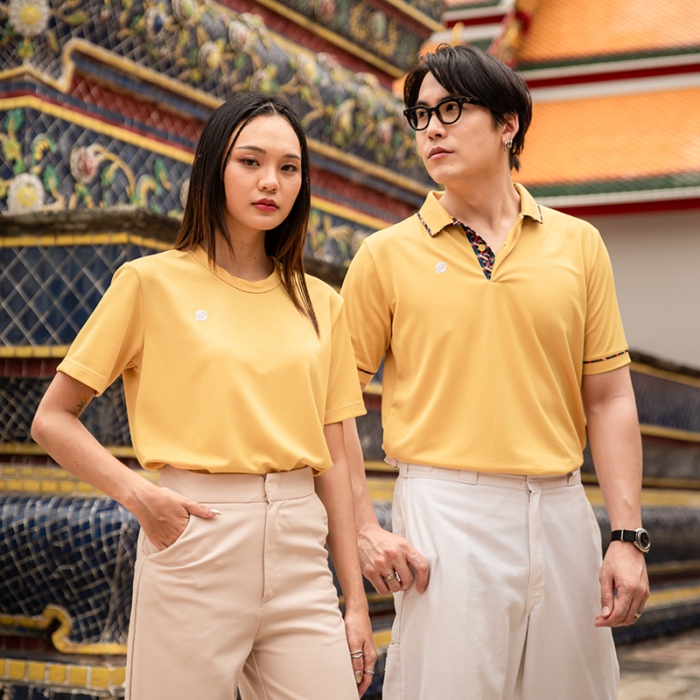 TT-002 PLA TA PIAN SHORT SLEEVES POLO SHIRT EGO SPORT x THAITONE
