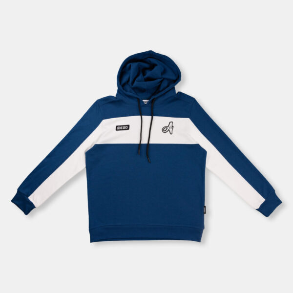 Second image of AE401 เสื้อฮู้ดแบบสวม สีน้ำเงิน