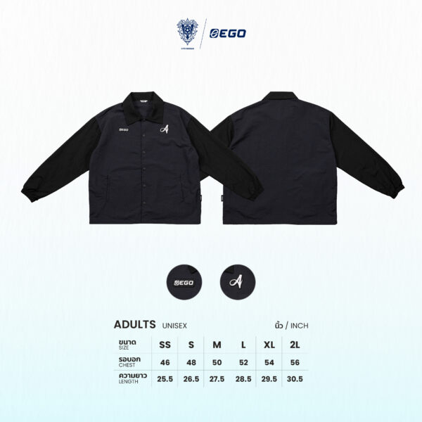 Second image of AE507 เสื้อแจ็กเกต สีกรม