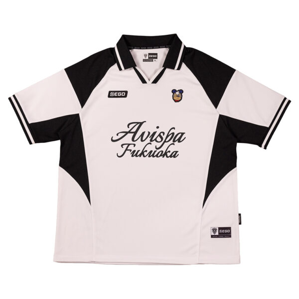 Second image of AE604 เสื้อเชิ้ตแขนสั้นทรงโอเวอร์ไซส์ สีขาว
