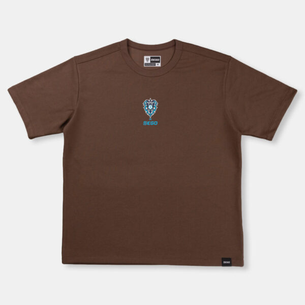 Second image of AE903 เสื้อยืดโอเวอร์ไซส์: สวัสดี อาวิสปา สีน้ำตาล