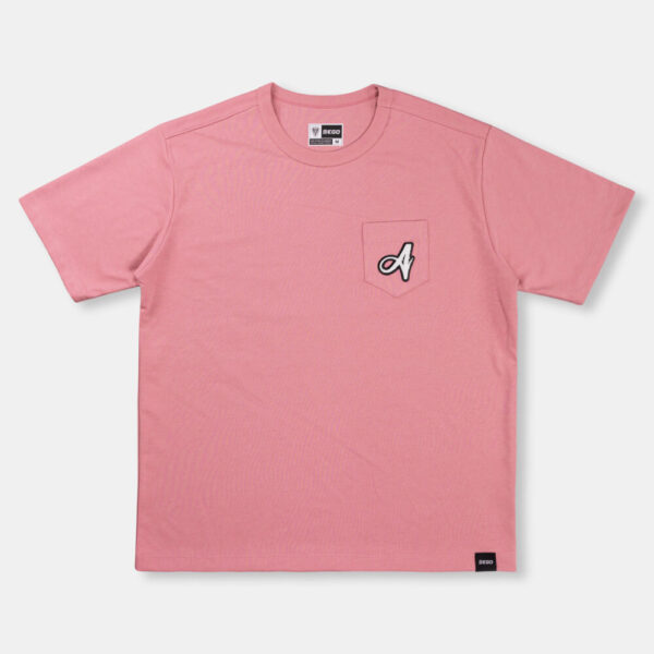 Second image of AE908 เสื้อยืดโอเวอร์ไซส์: ซากุระ สีชมพู