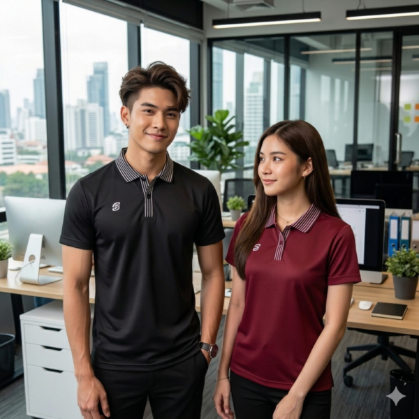 EG6207 เสื้อโปโลเบสิกแขนสั้น EGO SPORT