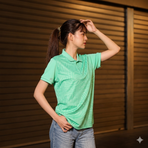EG6212 เสื้อโปโลพิมพ์ลายหญิง(ZOOTOPIA) EGO SPORT