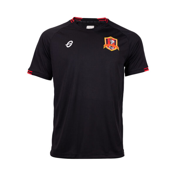 KK016 TRAINING เสื้อซ้อมแขนสั้นสีล้วน KKUTD 4 สีดำ