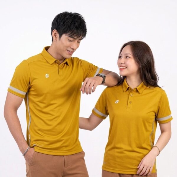 PM220 เสื้อโปโลแขนสั้น HIDROSMART & 99.95% ANTI-BACTERIAL