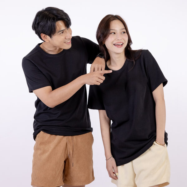 TT009 เสื้อยืดสีล้วน