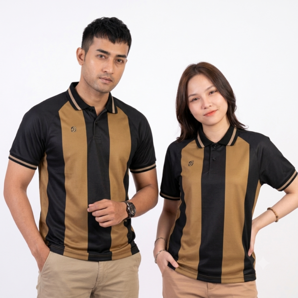 STW2040 เสื้อโปโลทรงโอเวอร์ไซส์